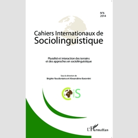 Cahiers internationaux de sociolinguistique