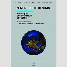 L'énergie de demain