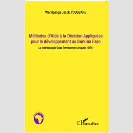 Méthodes d'aide à la décision appliquées pour le développement au burkina faso