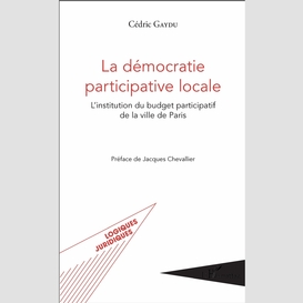 La démocratie participative locale