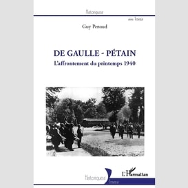 De gaulle - pétain