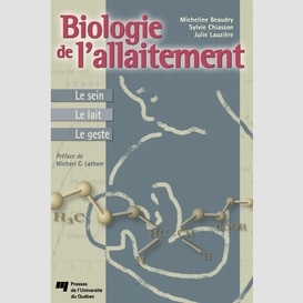 Biologie de l'allaitement : le sein, le lait, le geste