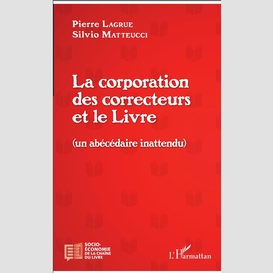 La corporation des correcteurs et le livre