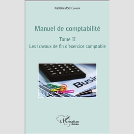 Manuel de comptabilité tome ii