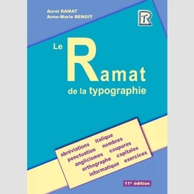 Ramat de la typographie (le)