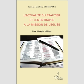 L'actualité du psautier et les entraves à la mission de l'eglise