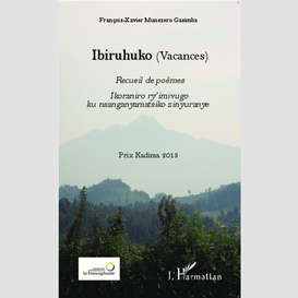Ibiruhuko (vacances) recueil de poèmes
