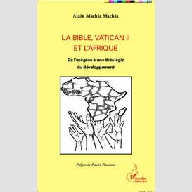La bible, vatican ii et l'afrique