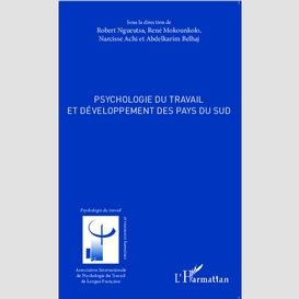 Psychologie du travail et développement des pays du sud