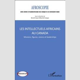 Les intellectuels africains au canada