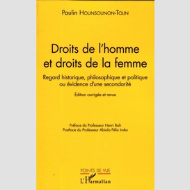 Droits de l'homme et droit de la femme