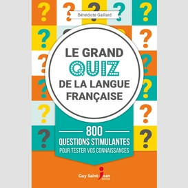 Le grand quiz de la langue française