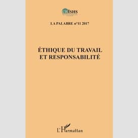 Ethique du travail et responsabilité