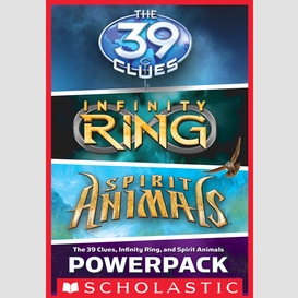 The 39 clues, infinity ring, and spirit animals powerpack