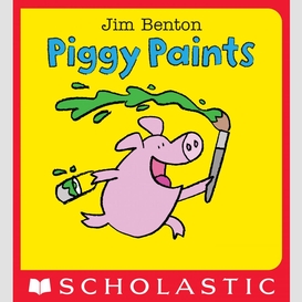 Piggy paints: a big & little book