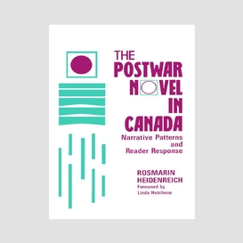 The postwar novel in canada