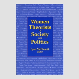 Women theorists on society and politics
