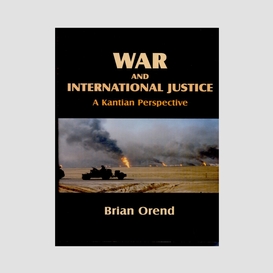 War and international justice