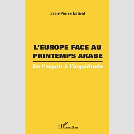 L'europe face au printemps arabe