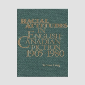 Racial attitudes in english-canadian fiction, 1905-1980