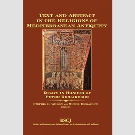Text and artifact in the religions of mediterranean antiquity