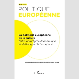 La politique européenne de la culture