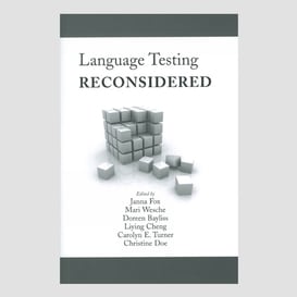 Language testing reconsidered