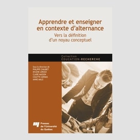 Apprendre et enseigner en contexte d'alternance