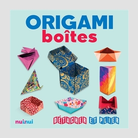 Origami boites