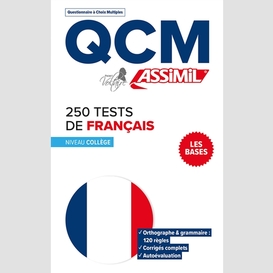 250 tests d'orthographe - niveau college