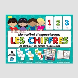 Chiffres (les) mon coffret apprentissage