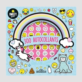 300 autocollants special emoticones