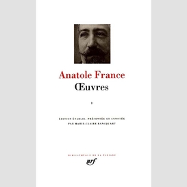 Oeuvres anatole france t1