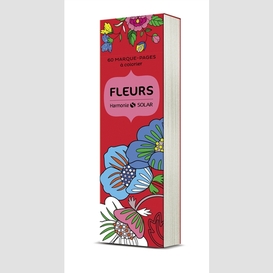 60 marque-pages fleurs a colorier