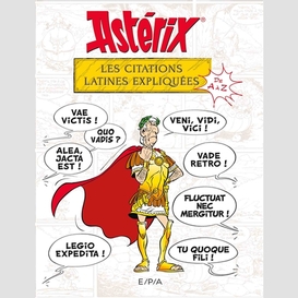 Asterix les citations latines expliquees