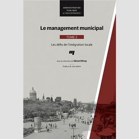 Le management municipal, tome 2
