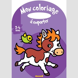 Color a emporter poney