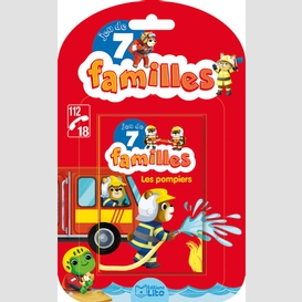 Pompiers (les) jeu de cartes 7 familles