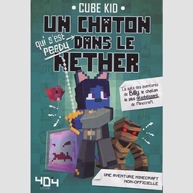 Un chaton qui s'est perdu dans le nether