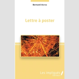 Lettre à poster