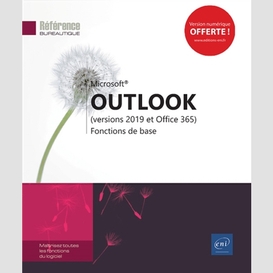 Outlook (version 2019 office 365 de base