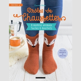 Droles de chaussettes -6 modeles animaux