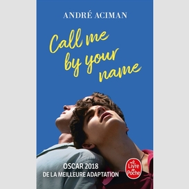 Call me by your name