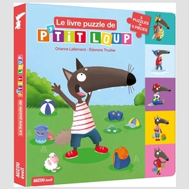 Livre puzzle de p'tit loup