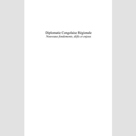 Diplomatie congolaise régionale