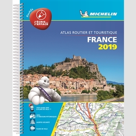 France 2019 atlas routier tourist plasti