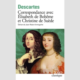 Correspondance avec elisabeth de boheme